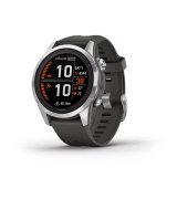 Смарт-годинник Garmin fenix 7S Pro Solar Silver with Graphite Band (010-02776-01)