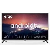 Телевізор Ergo LED Full HD 40" Android TV Black (40GFS5500)