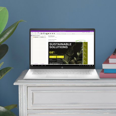 Ноутбук HP 17-cn3002ua Silver (826W1EA)