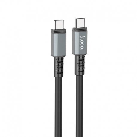 Кабель Hoco X85 Type-C to Type-C (1м) Black