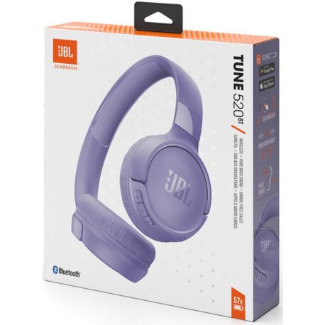 Беспроводные наушники JBL Tune T520BT Purple (JBLT520BTPUREU)