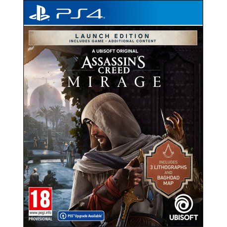 Игра Assassin's Creed Mirage. Launch Edition (PS4, PS5, eng, rus субтитры)