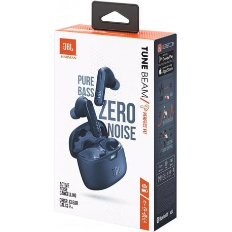Бездротові навушники JBL Tune Beam Blue (JBLTBEAMBLU)