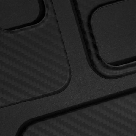 Чехол WAVE Premium Carbon Slim with MagSafe для iPhone 12 Pro Max Black