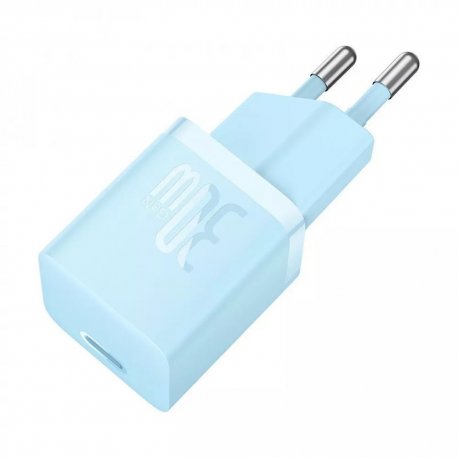 Сетевое зарядное устройство Baseus GAN5 Fast Charger 1C 30W EU Blue (CCGN070603)
