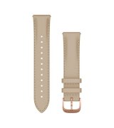Ремінець Garmin Quick Release 20mm Leather Band Rose Gold/Light Sand (010-12924-21)