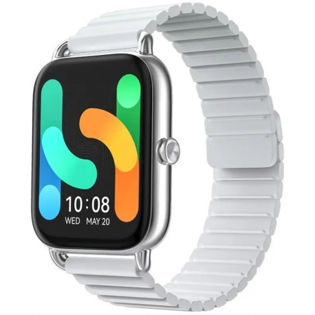 Смарт-годинник Xiaomi Haylou RS4 Plus Magnetic Strap Silver Global (LS11)