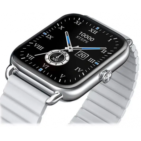 Смарт-годинник Xiaomi Haylou RS4 Plus Magnetic Strap Silver Global (LS11)