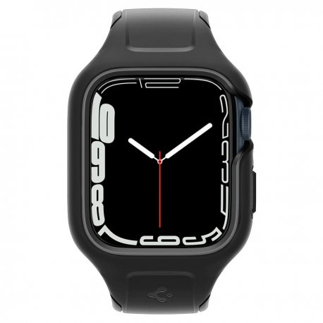 Photos - Smartwatch Case / Screen Protector Spigen Чохол та ремінець 2 in 1  Liquid Air Pro для Apple Watch 45mm Black 
