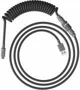 Кабель HyperX USB Type-C - Type A Coiled Cable 1.37 м Grey (6J678AA)