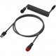 Кабель HyperX USB Type-C - Type A Coiled Cable 1.37 м Grey/Black (6J679AA) Кабель HyperX USB Type-C - Type A Coiled Cable 1.37 м Grey/Black (6J679AA)