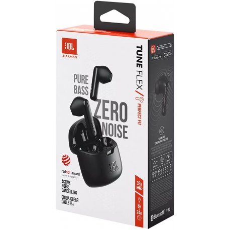 Бездротові навушники JBL Tune Flex Black (JBLTFLEXBLK)