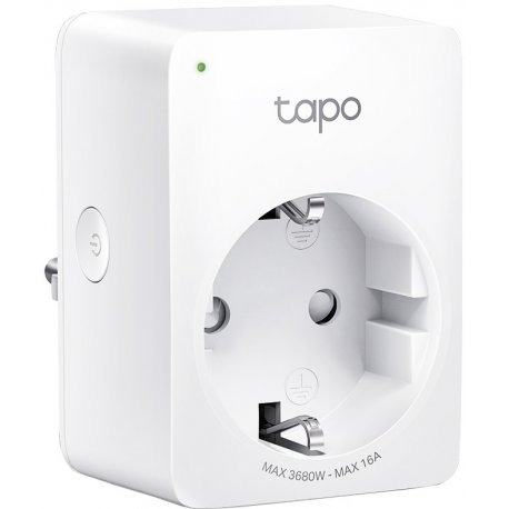 Розумна розетка з моніторингом енергоспоживання TP-Link Tapo WI-FI P110 (3680 Вт/16 A) (TAPO-P110)