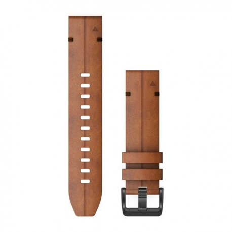 Ремешок Garmin QuickFit 22mm Leather Band Chestnut (010-12863-05)