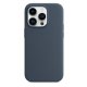 Чохол Monblan Magnetic Silicone Series MagSafe для iPhone14 Pro Storm Blue