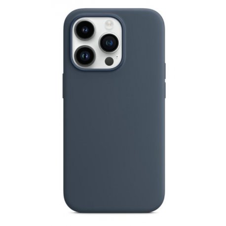Чохол Monblan Magnetic Silicone Series MagSafe для iPhone14 Pro Storm Blue