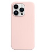 Чохол Monblan Magnetic Silicone Series MagSafe для iPhone14 Pro Chalk Pink