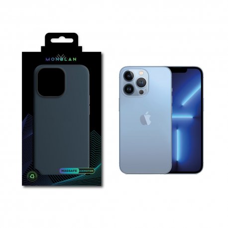 Чохол Monblan Magnetic Series MagSafe & Animation для iPhone 13 Pro Abyss Blue