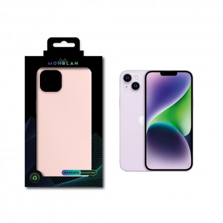 Чохол Monblan Magnetic Series MagSafe & Animation для iPhone 13 Chalk Pink