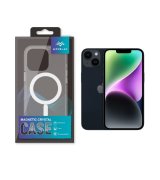 Чехол Monblan Crystal with Magsafe для iPhone 15 Plus Transparent
