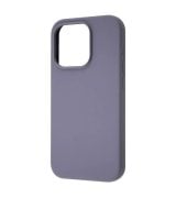 Чохол WAVE Full Silicone Cover для iPhone 15 Pro Lavender Gray
