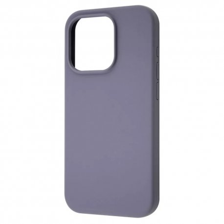 Чехол WAVE Full Silicone Cover для iPhone 15 Pro Lavender Gray