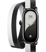 Ремешок для трекера Xiaomi Smart Band 8 Strap Black White (BHR7296CN)