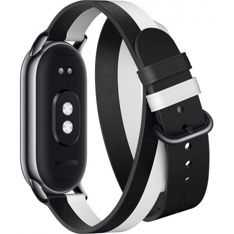 Ремінець для трекера Xiaomi Smart Band 8 Strap Black White (BHR7296CN)
