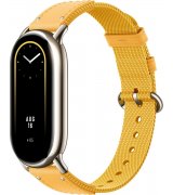 Ремешок для трекера Xiaomi Smart Band 8 Braided Strap Yellow (BHR7305GL)