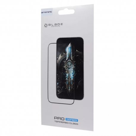Защитное стекло Blade Pro Antistatic Full Glue для iPhone 15 Pro Max Black