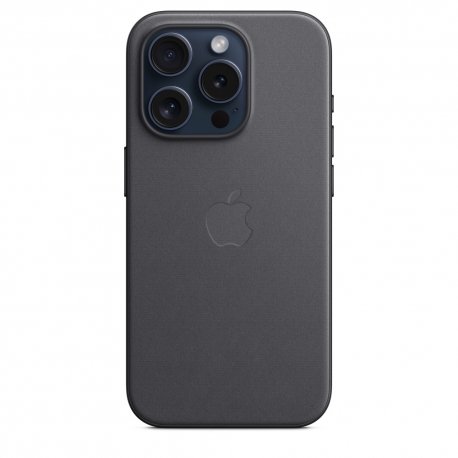 Чехол Apple iPhone 15 Pro FineWoven Case with MagSafe Black (MT4H3)