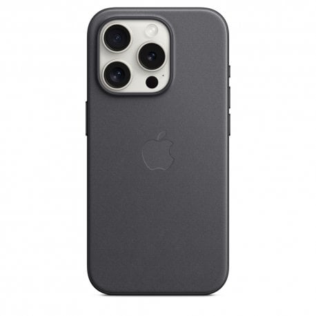 Чехол Apple iPhone 15 Pro FineWoven Case with MagSafe Black (MT4H3)