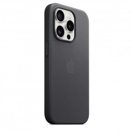 Чехол Apple iPhone 15 Pro FineWoven Case with MagSafe Black (MT4H3)