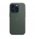 Чохол Apple iPhone 15 Pro FineWoven Case with MagSafe Evergreen (MT4U3)