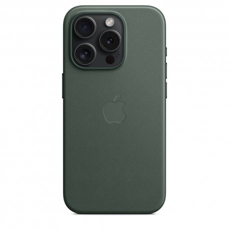 Чехол Apple iPhone 15 Pro FineWoven Case with MagSafe Evergreen (MT4U3)