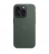 Чохол Apple iPhone 15 Pro FineWoven Case with MagSafe Evergreen (MT4U3)