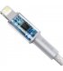 Кабель Baseus High Density Braided Type-C to Lightning PD 20W (2m) White (CATLGD-A02)