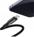 Кабель Baseus High Density Braided Type-C to Lightning PD 20W (2m) Black (CATLGD-A01)