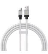 Кабель Baseus CoolPlay Series Type-C 100W (2m) White (CAKW000702)