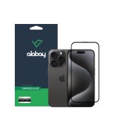 Защитное стекло Alabay Anti Static для iPhone 15 Pro Black