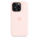 Чехол Apple iPhone 15 Pro Silicone Case with MagSafe Light Pink (MT1F3)