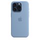 Чехол Apple iPhone 15 Pro Silicone Case with MagSafe Winter Blue (MT1L3)