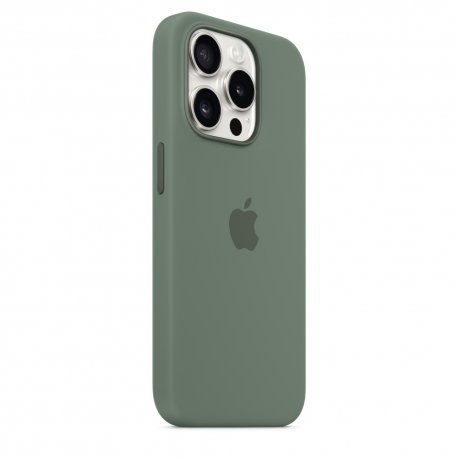 Чохол Apple iPhone 15 Pro Silicone Case with MagSafe Сypress (MT1J3)