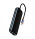 HUB Baseus Baseus AcmeJoy 5in1 (Type-C to 2xUSB3.0 + USB2.0 + Type-C PD&Data) Dark Dray (WKJZ010113)