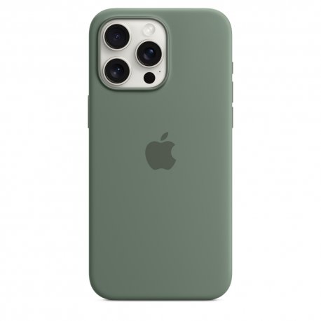 Чохол Apple iPhone 15 Pro Max Silicone Case with MagSafe Cypress (MT1X3)