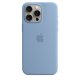 Чехол Apple iPhone 15 Pro Max Silicone Case with MagSafe Winter Blue (MT1Y3)