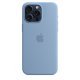 Чехол Apple iPhone 15 Pro Max Silicone Case with MagSafe Winter Blue (MT1Y3)