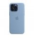Чехол Apple iPhone 15 Pro Max Silicone Case with MagSafe Winter Blue (MT1Y3)