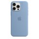 Чехол Apple iPhone 15 Pro Max Silicone Case with MagSafe Winter Blue (MT1Y3)