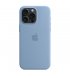 Чехол Apple iPhone 15 Pro Max Silicone Case with MagSafe Winter Blue (MT1Y3)